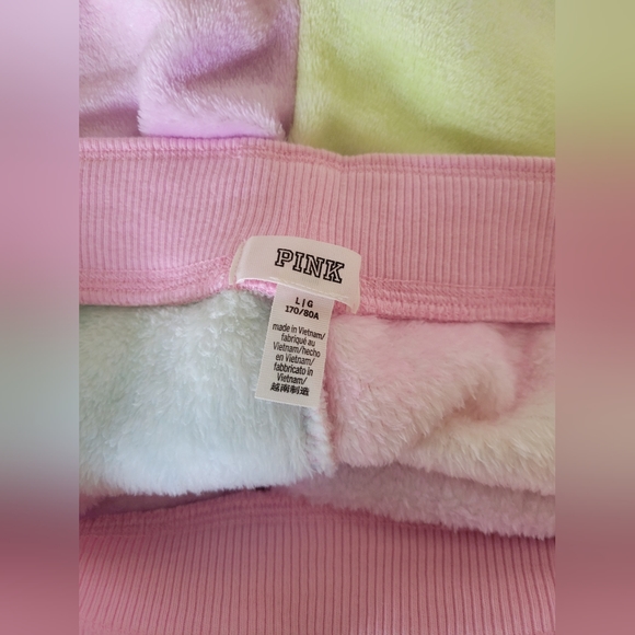 Fuzzy PINK Sleep Shorts - Picture 3 of 3